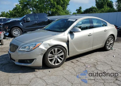 2016 Buick Regal из США, поврежденный, VIN 2G4GK5EX4G9207837